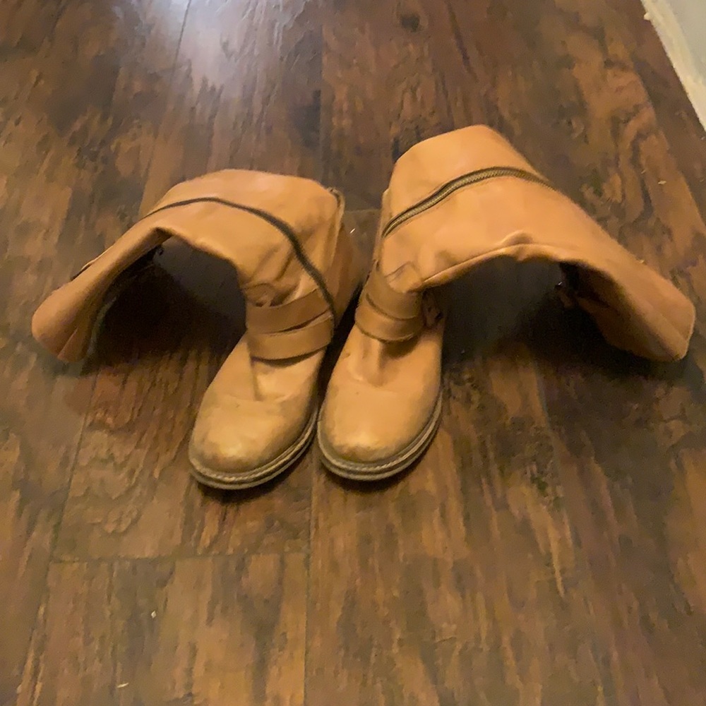 A nice pair of boots that still have a lot of wear left in them.